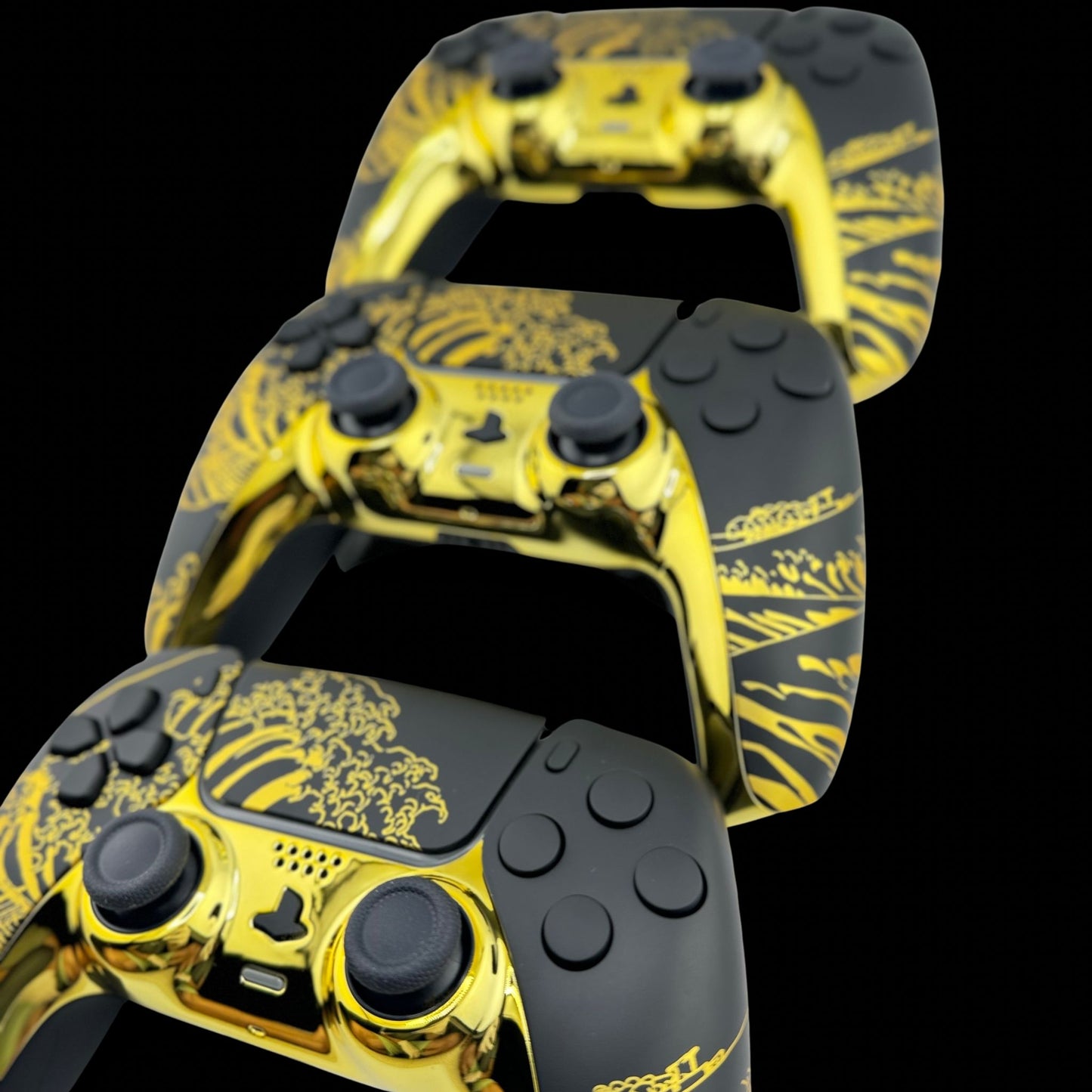 Pro Controller - Golden Wave - 8 Remappable Buttons