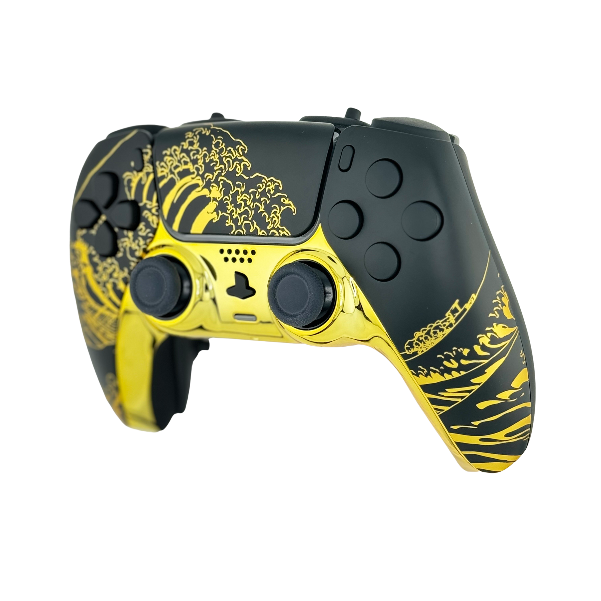 Pro Controller - Golden Wave - 8 Remappable Buttons